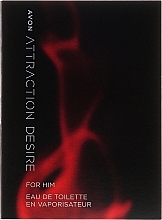 Fragrances, Perfumes, Cosmetics Avon Attraction Desire For Him - Eau de Toilette (sample)