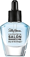 Fragrances, Perfumes, Cosmetics Fast Dry Top Coat - Sally Hansen Salon Manicure Dry And Go Drops