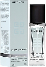 Fragrances, Perfumes, Cosmetics Moisturizing Radiance Serum - Givenchy Hydra Sparkling High Moisturizing Luminescence SAP-Serum