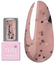 Color Base Coat - Tufi Profi Premium Granite Base (01 pastel nude) — photo N2