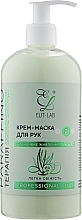 Hand Paraffin Therapy Cream Mask with Aloe & Cucumber Extract "Light Freshness" - Elit-lab — photo N3