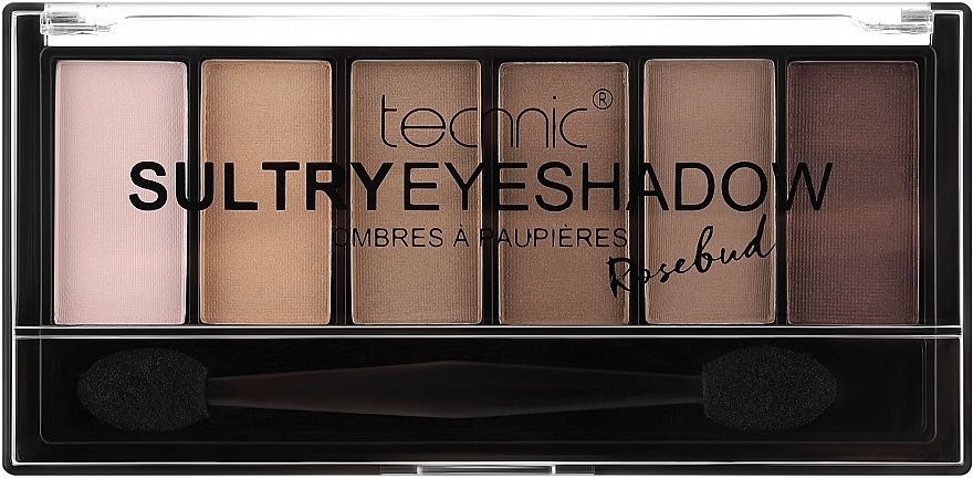 Eyeshadow Palette - Technic Cosmetics Sultry 6 Shades Eyeshadow Palette — photo N2