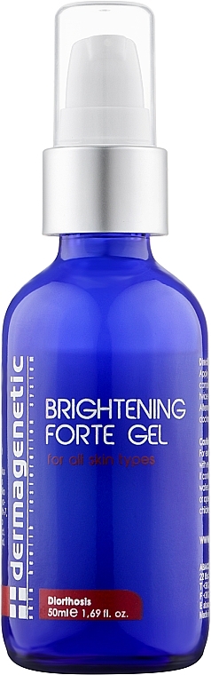 Whitening Face Gel - Dermagenetic Diorthosis Brightening Forte Gel — photo N1