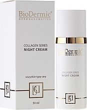 Fragrances, Perfumes, Cosmetics Night Face Cream - BioDermic Collagen Night Cream