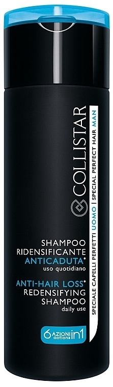 Anti-Hair Loss Shampoo - Collistar Anti-Hair Loss Redensifying Shampoo — photo N2