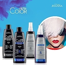 Hair Lotion Spray, blue - Joanna Ultra Color System Hair Rinse Spray Blue — photo N8