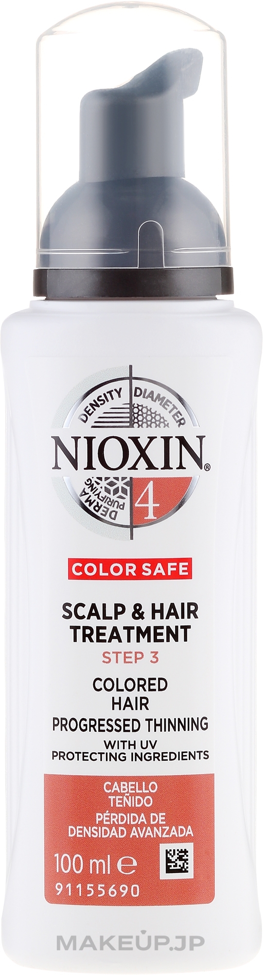 Nourishing Hair & Scalp Mask - Nioxin Color Safe System 4 Scalp Treatment — photo 100 ml