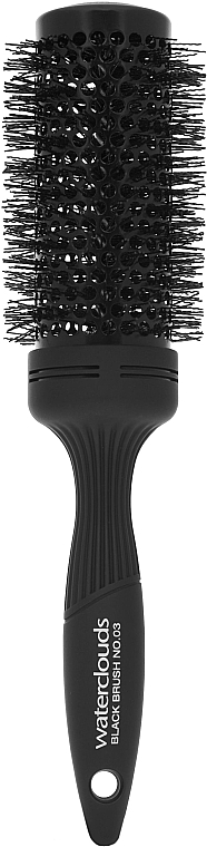 Hair Brush, 43 mm - Waterclouds Black Brush No.03 — photo N1