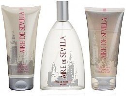 Fragrances, Perfumes, Cosmetics Instituto Espanol Aire de Sevilla - Set (edt/150ml + body/cr/150ml + sh/gel/150ml)