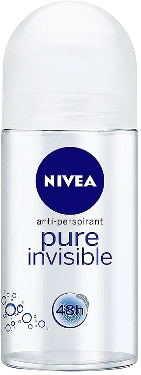 Roll-on Deodorant Antiperspirant "Invisible Protection" - NIVEA Invisible Deodorant Roll-on — photo N1