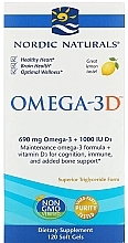 Dietary Supplement with Lemon Taste " - Nordic Naturals Omega 3D — photo N3