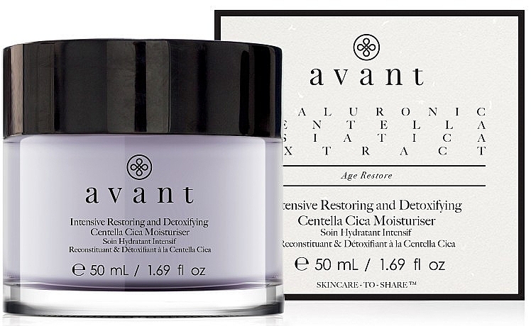 Intensive Regenerating & Detoxifying Moisturizer - Avant Intensive Restoring and Detoxifying Centella Cica Moisturiser — photo N1