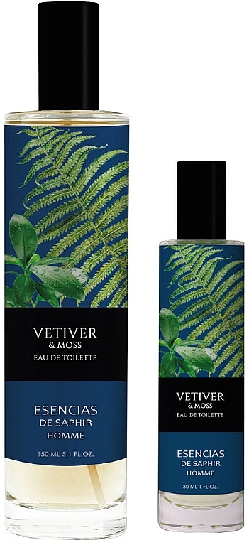 Saphir Vetiver & Moss - Set (edt/150ml + edt/30ml) — photo N2