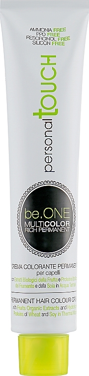 Permanent Ammonia-Free Color - Punti di Vista Personal Touch BeOne Multicolor Cream — photo N2