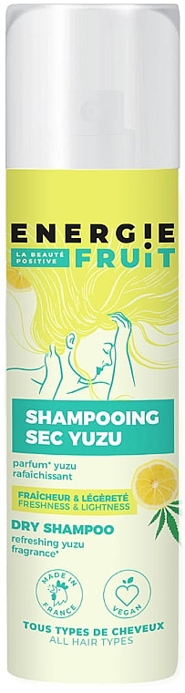 Yuzu & Lime Dry Shampoo - Energie Fruit Yuzu Lime Freshness & Lightness Dry Shampoo — photo N6