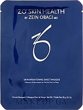 Fragrances, Perfumes, Cosmetics Brightening Sheet Mask - Zein Obagi ZO Skin Health Brightening Sheet Mask