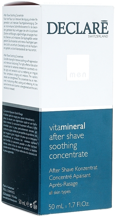 Soothing After Shave Concentrate - Declare After Shave Soothing Concentrate — photo N1