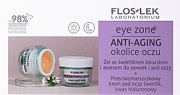 Set - Floslek Anti-Aging (eye/gel/10g + eye/cr/15ml) — photo N4