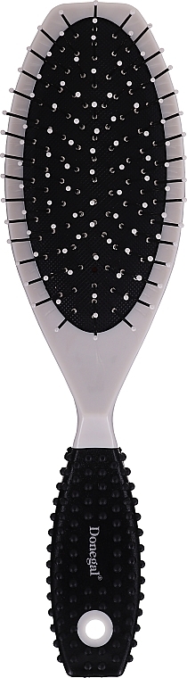 Hair Brush, 9010, grey & black - Donegal — photo N1