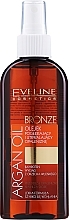 Fragrances, Perfumes, Cosmetics Tan Fixing Argan Oil - Eveline Cosmetics Bronze Argan Oil