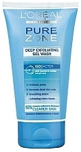 Fragrances, Perfumes, Cosmetics Cleansing Gel for Face - L'Oreal Paris Pure Zone Gel