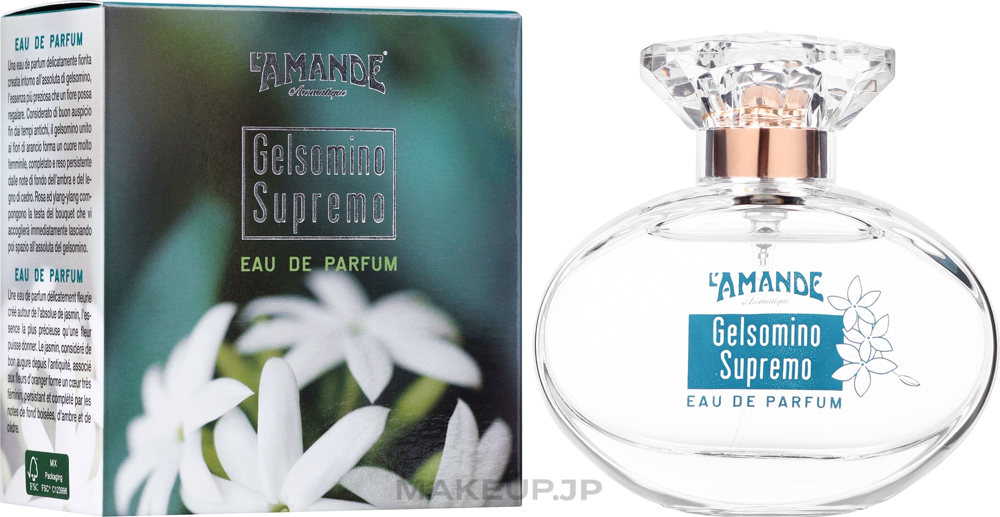 L'Amande Gelsomino Supremo Lipogel - Eau de Parfum — photo 50 ml