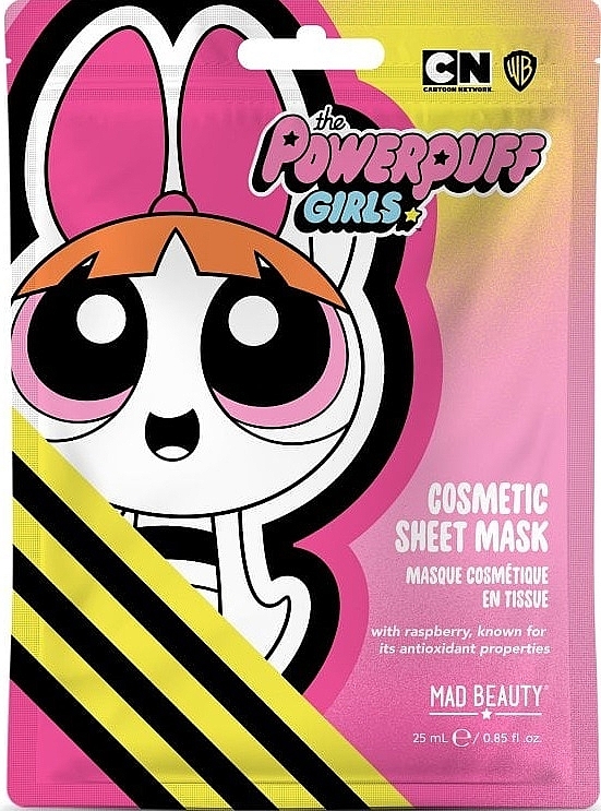 Face Mask - Mad Beauty Powerpuff Girls Cosmetic Sheet Mask Blossom — photo N1