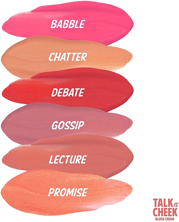 Blush - TheBalm Talk is Cheek Blush Cream — photo N2