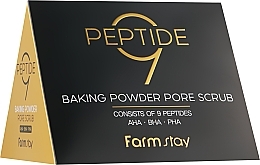 Peptide Complex & Amino Acid Scrub - FarmStay Peptide 9 Baking Powder Pore Scrub — photo N4