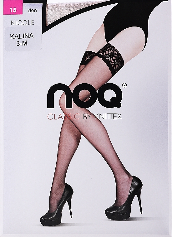 Stockings 'Nicole', 15 Den, kalina - Knittex — photo N6