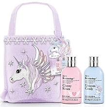 Fragrances, Perfumes, Cosmetics Set - Baylis & Harding Beauticology Unicorn (sh/gel/100ml + sh/cr/100ml + bag/1pcs)