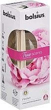 Fragrances, Perfumes, Cosmetics Reed Diffuser "Peony" - Bolsius Fragrance Diffuser True Scents Peony