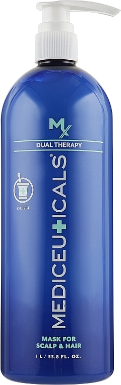 Repairing Anti-Aging Hair & Scalp Mask - Mediceuticals MX Dual Therapy Mask For Scalp And Hair — photo N3