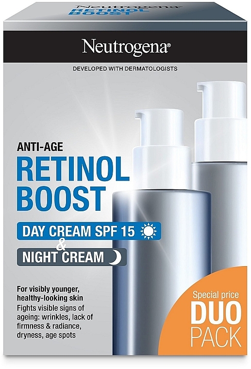 Set - Neutrogena Anti-Age Retinol Boost Duo Pack — photo N1