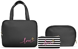 Fragrances, Perfumes, Cosmetics Cosmetic Bag Set, 3 pcs - Gillian Jones 3 Pcs Love Set