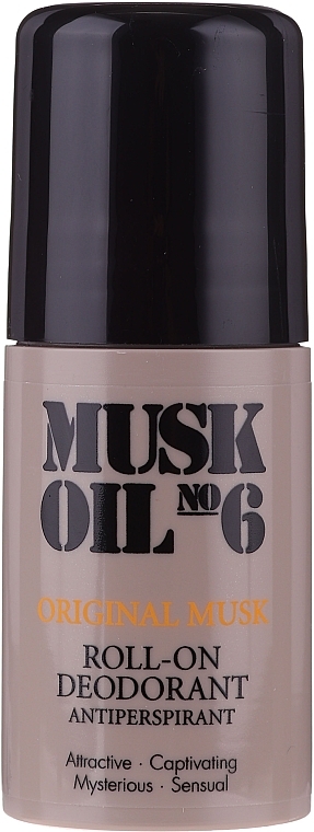 Roll-On Antiperspirant - Gosh Musk Oil No.6 Roll-On Deodorant — photo N1