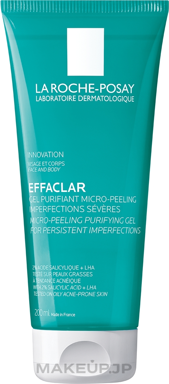 Micro-Peeling Purifying Face & Body Gel for Problem Skin - La Roche-Posay Effaclar Micro-Peeling Purifying Gel — photo 200 ml