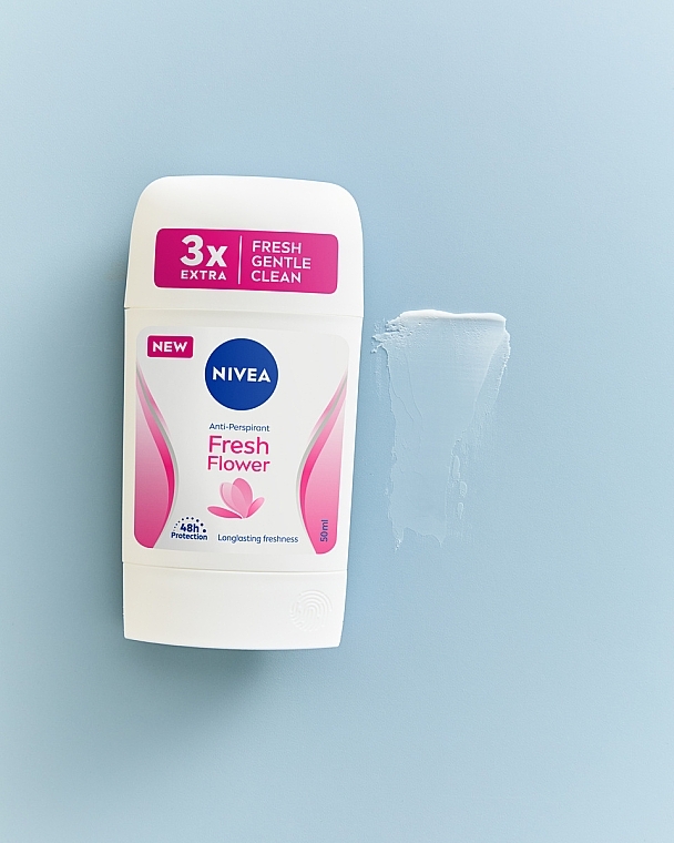 Antiperspirant Stick - Nivea Fresh Flower 48H Antiperspirant Stick — photo N2