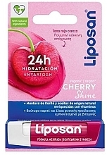 Cherry Lip Balm - Liposan Cherry Shine Lip Balm — photo N2