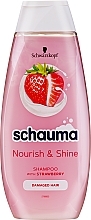 Strawberry, Banana & Chia Seed Smoothie Shampoo for Extra Damaged Hair - Schauma Nature Moments Shampoo — photo N3