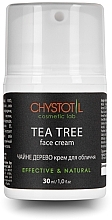 Fragrances, Perfumes, Cosmetics Tea Tree Face Cream in Vaccum Package - CleanBody