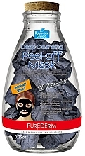 Fragrances, Perfumes, Cosmetics Charcoal Film-Mask - Purederm Deep Cleansing Peel-off Mask Charcoal
