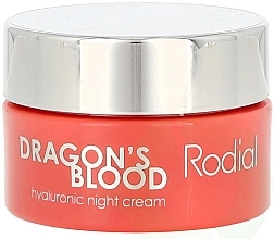 Fragrances, Perfumes, Cosmetics Hyaluronic Acid Night Cream - Rodial Dragon's Blood Hyaluronic Night Cream (mini)