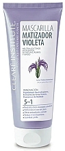 Toning Hair Mask - Cleare Institute Violet Toning Mask — photo N1