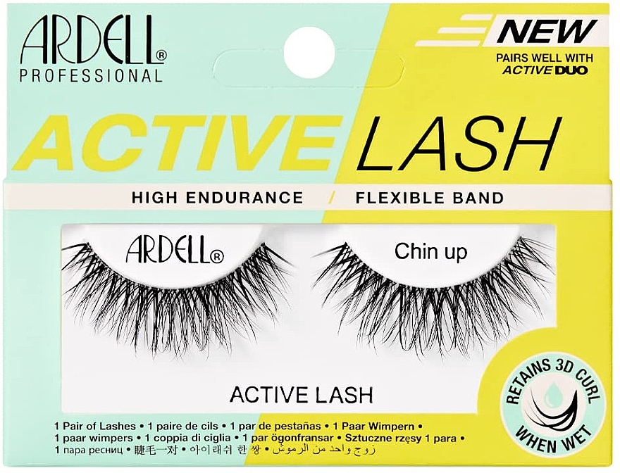 False Lashes Set - Ardell Active Lash Chin Up — photo N1