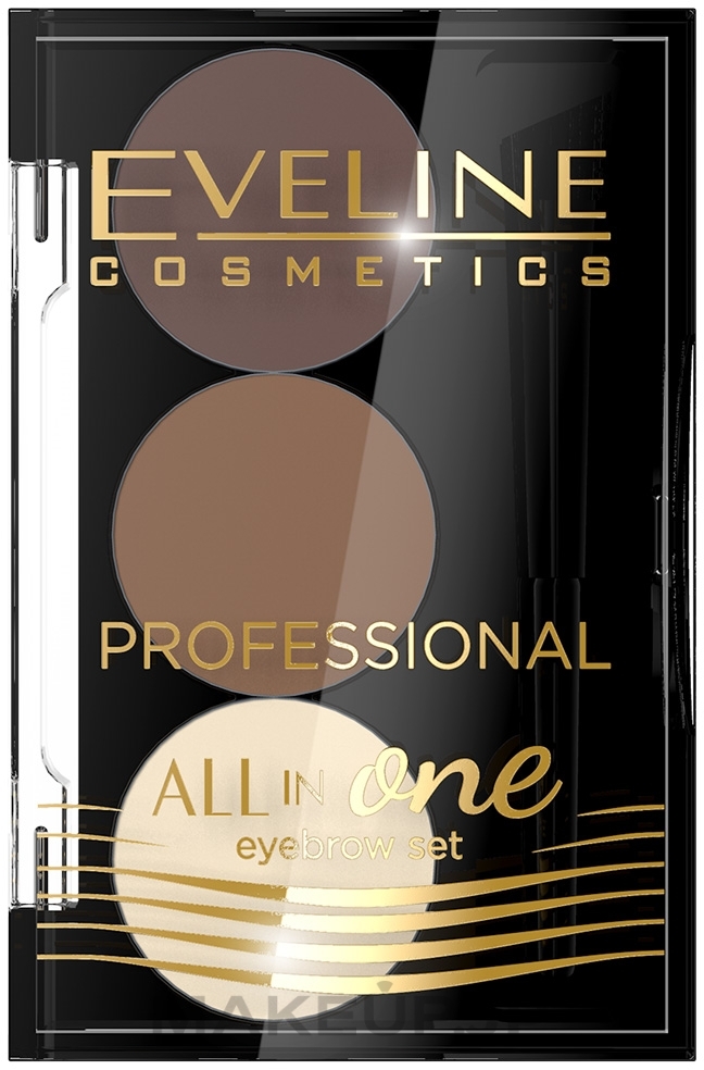 Brow Styling Set - Eveline Cosmetics All In One Eyebrow Styling Set — photo 02