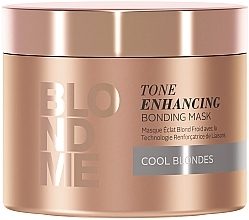 Bonding Mask Cold Blonde Shades - Schwarzkopf Professional BlondMe Tone Enhancing Bonding Mask — photo N1