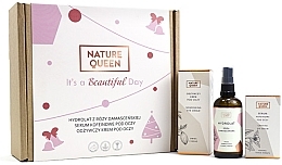 Set - Nature Queen It’s a Beautiful Day (eye/cr/30ml + f/ton/100ml + eye/ser/10ml) — photo N3