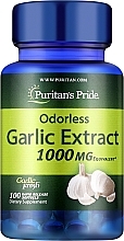 Fragrances, Perfumes, Cosmetics Garlic Oil Dietary Supplement, 1000 mg, Gel Capsules - Puritan's Pride Garlic Oil