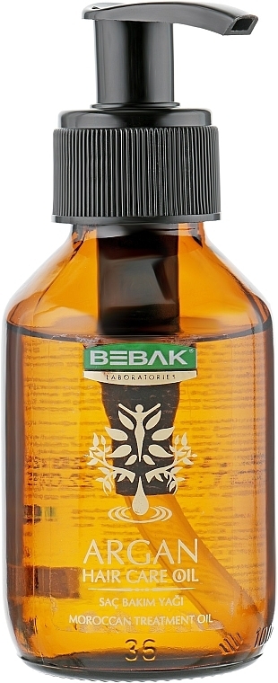Hair Argan Oil - Bebak Laboratories Argan Treatment Oil — photo N2
